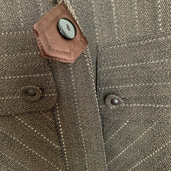 Louis Verdad Pinstripe suit trench coat - Picture 6 of 12